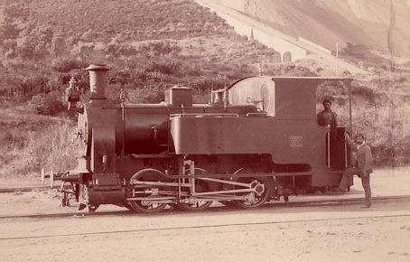 Una splendida locomotiva della prima metà del 1800