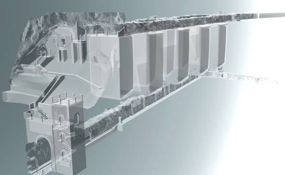 Porto Flavia: modellazione 3D per virtual tour
