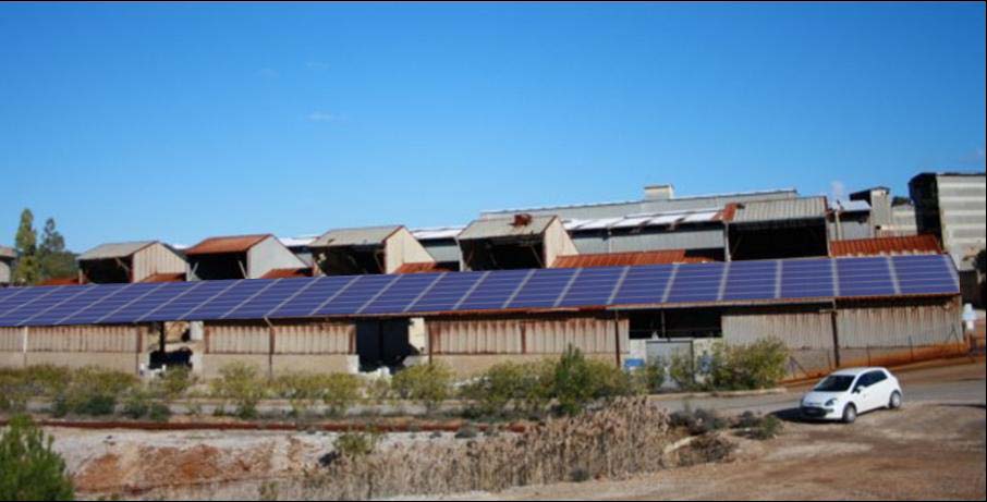 Progetto fotovoltaico: Sole - Miniera - Acqua